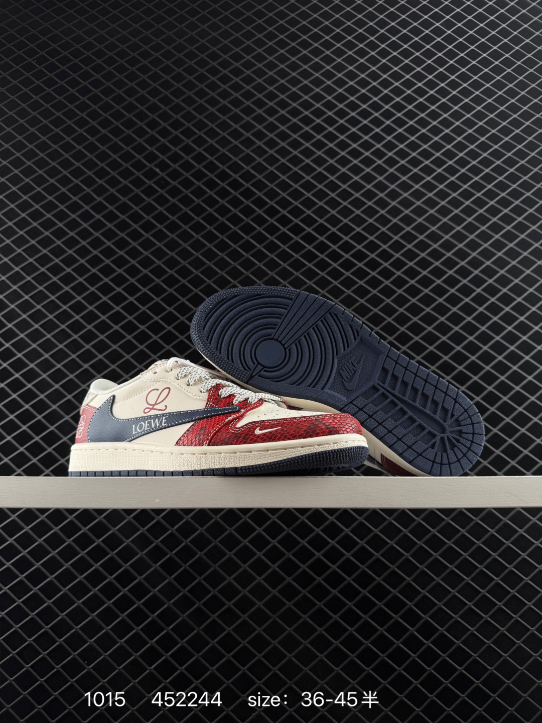 Travis Scott x Air Jordan 1 ” Reverse Mocha “